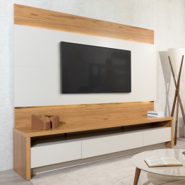 Rack e Painel Colonia Cinamono Rack e Painel Colonia Cinamono